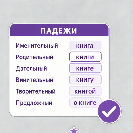 Russian Cases & Verb Aspect Module