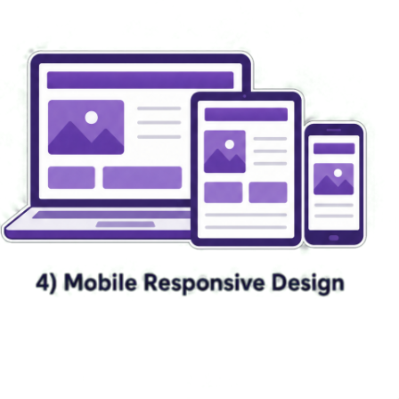 รองรับทุกอุปกรณ์ (Responsive)