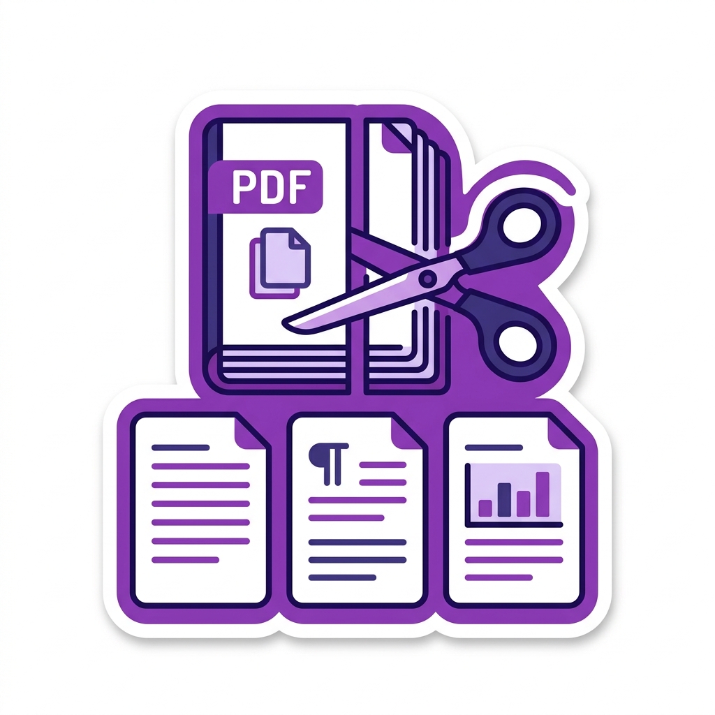 วิธีแยกหน้า PDF